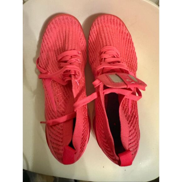 Nike Air Womens Vapormax 3.0 Flyknit Trainers Athletic Sneakers Pink Sz 8.5 NWOT - Picture 3 of 9